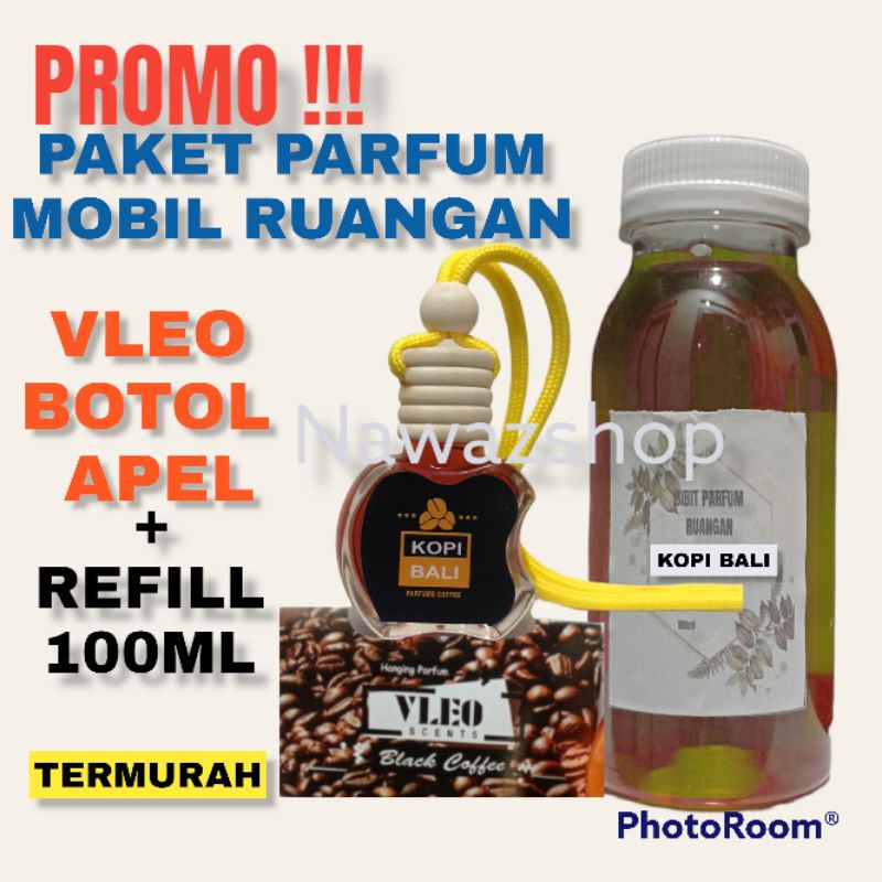 PAKET HEMAT(PARFUM VLEO+ REFILL 100ml)