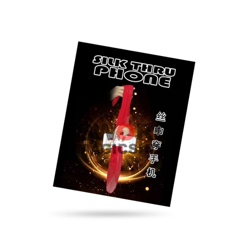 Alat Sulap Silk Thru Phone - Kain Tembus HP - Sulap Kain - Sulap Kain Masuk Handphone - Toko Sulap