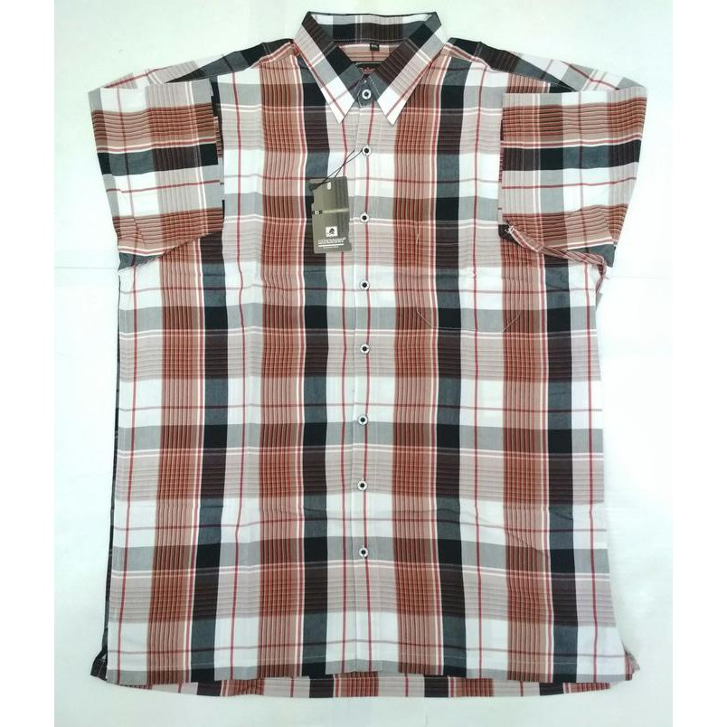 DISKON 40% Kemeja Pria Jumbo Big Size, Ukuran Besar, Original By Rolen Scott Terbaru