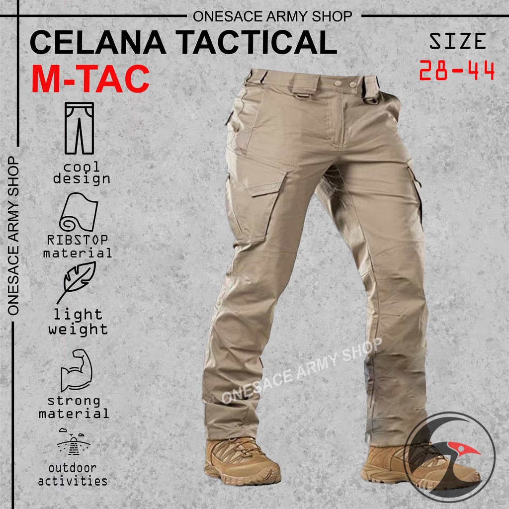 Celana Tactical M-TAC Model Terbaru/mtac/Celana Pria Panjang/Celana Cargo Panjang/Army/Outdoor/PDL