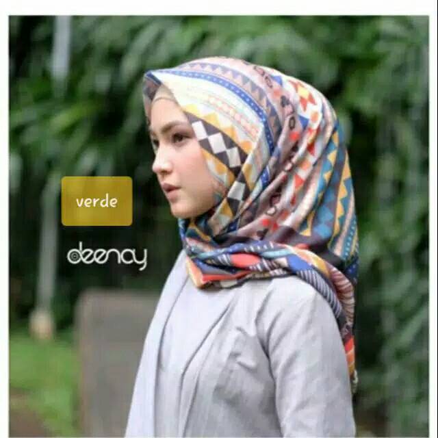 PL scarf deenay verde ori
