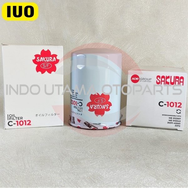 Filter Oli Mitsubishi Canter Ps110 Ps125 Ps136 Turbo SAKURA C-1012