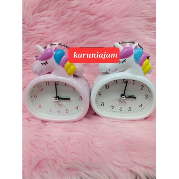 KARUNIA JAM - JAM BEKER KRING UNICORN - BEKER KRING KARAKTER BEKER KRING LUCU JAM WEKER JAM BEKER