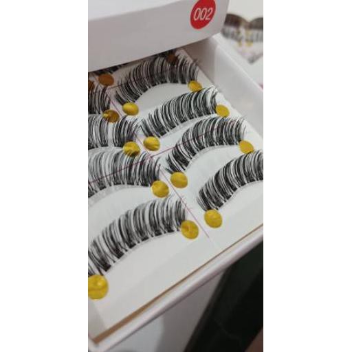 ✫ BULU MATA 3D BULU MATA TAIWAN BULU MATA 10 PASANG FAKE LASHES BULU MATA LUSINAN TYPEC 2 ✿