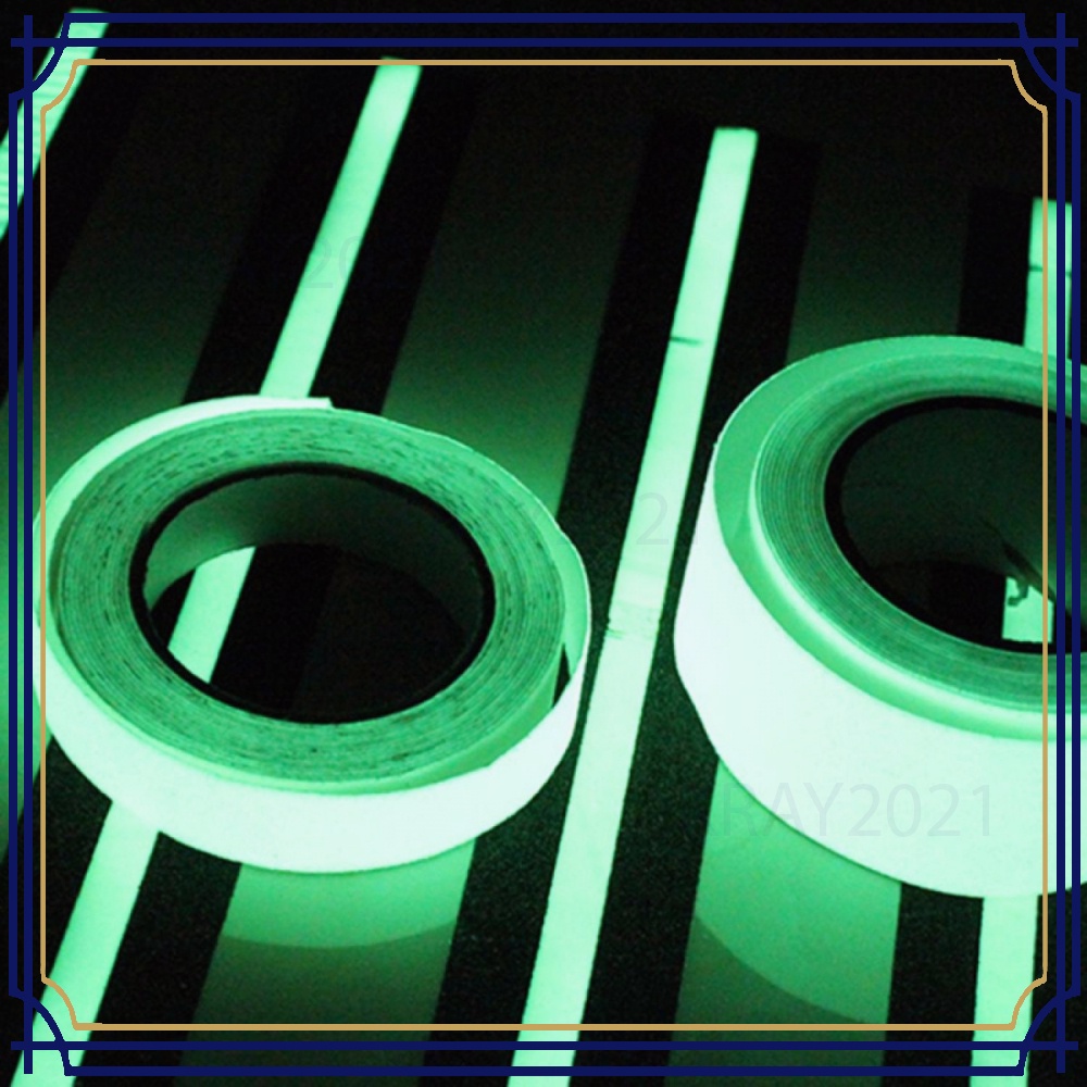 Lakban Glow In The Dark Luminous Adhesive Tape 1.5cmx10m AK158