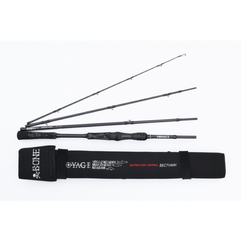 Joran Bone VOYAGE Expedition Series BEC 604H 664XXH 684XXXH 734MH Baitcasting BC Travel Rod sb 4