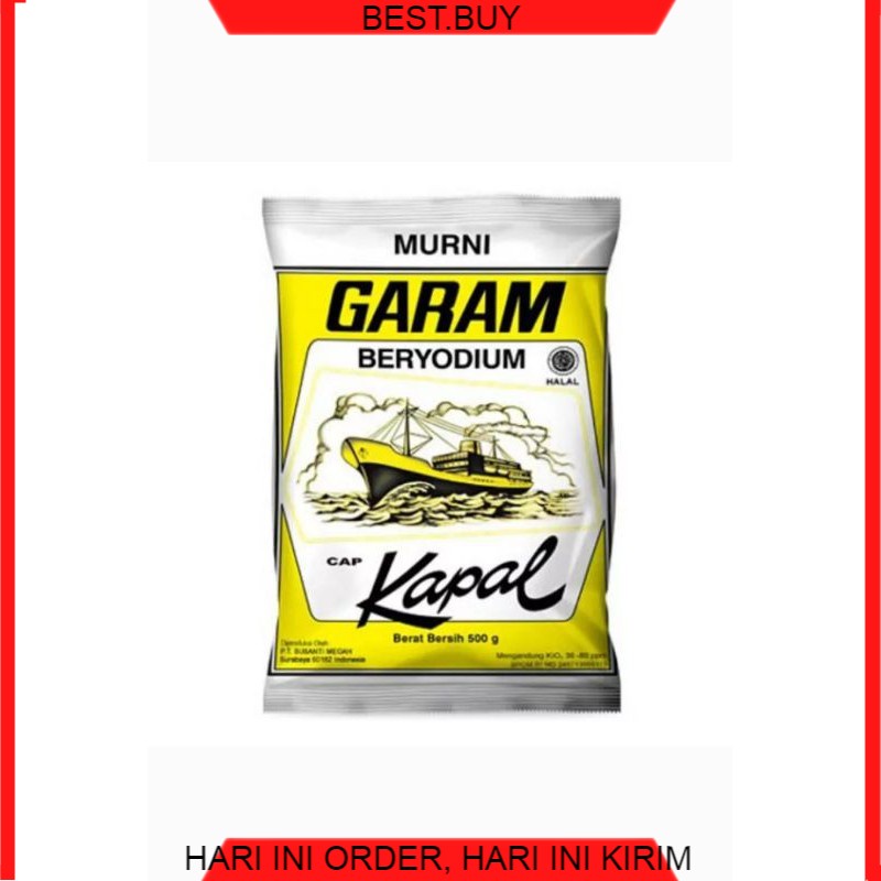 

Garam kapal 500gr