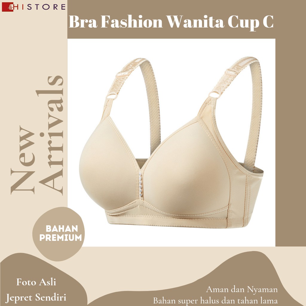 [HI] Bra BH JUMBO CUP C Fashion Wanita Bra wanita Premium Busa Tipis Tanpa Kawat Sangat Nyaman 227