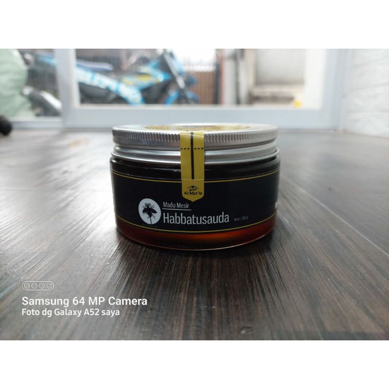 Madu Habbatusauda Mesir 250 gr Madu hitam Arab, Madu arab mesir jintan hitam/habatusauda kental