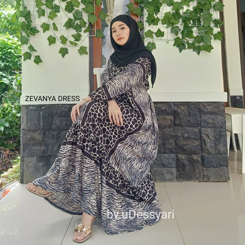 ZEVANYA DRESS • HOMEYDRESS * DRESS VISCOSE