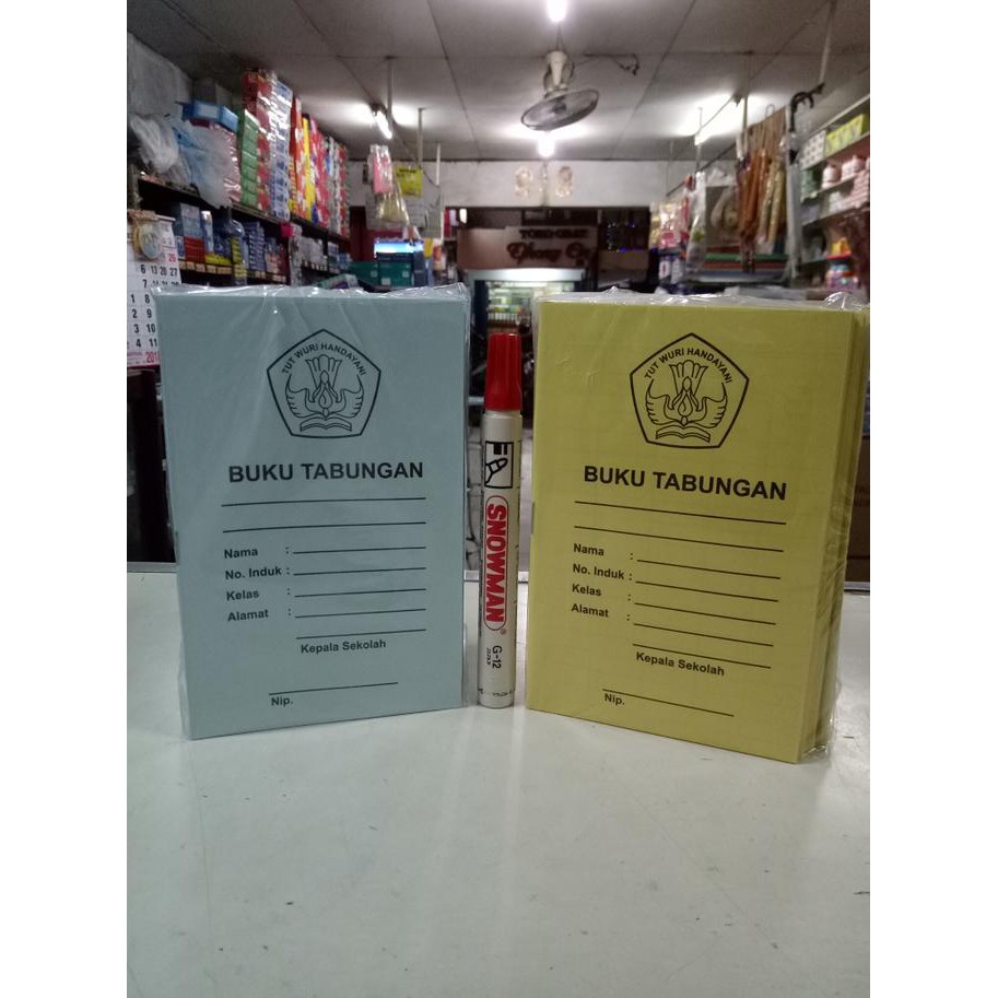 

Buku Tabungan Siswa Sekolah