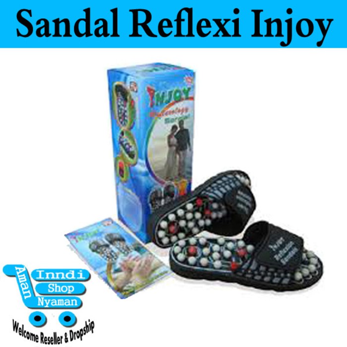 Sandal Kesehatan INJOY | Sandal Refleksi | Sandal Terapi
