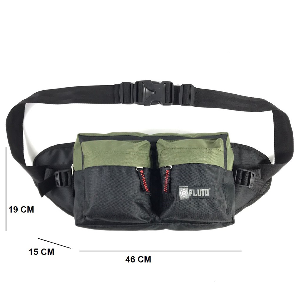 TAS SELEMPANG/TAS WAIST BAG MURAH KEREN HOT PROMO Casual PLUTO - BURIAL SHOP