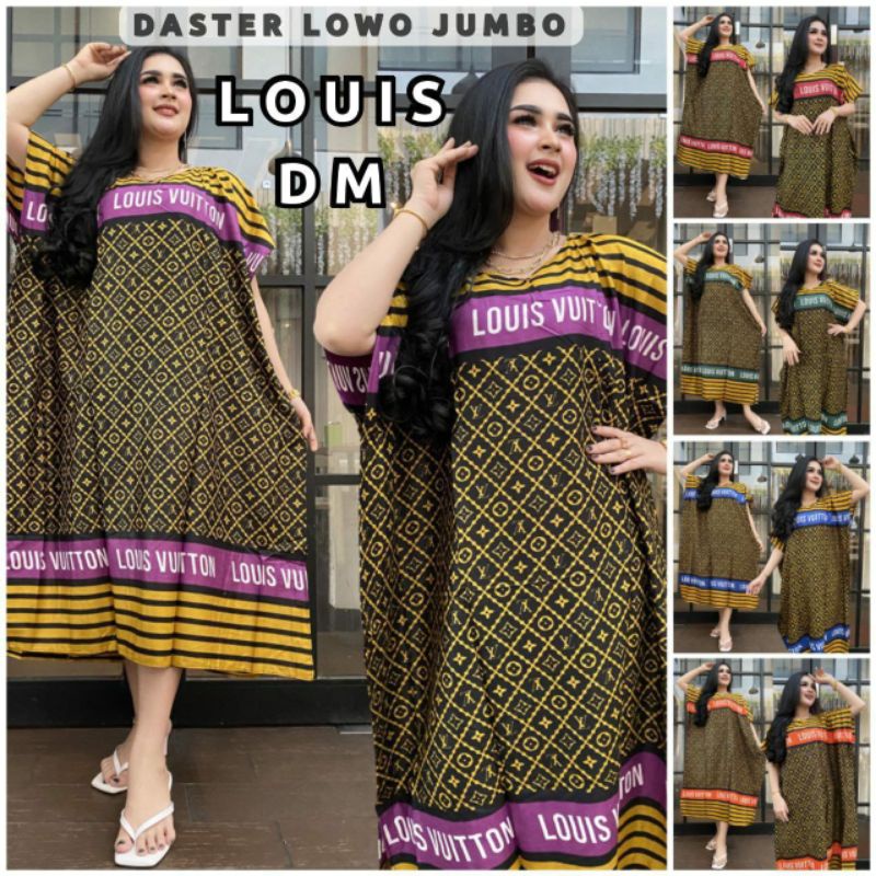 DASTER LOWO JUMBO LD 120-130 BAHAN RAYON SANTUNG ADEM BERKUALITAS.