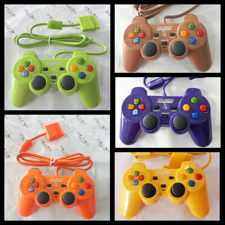 Stick PS2 kabel Serat warna