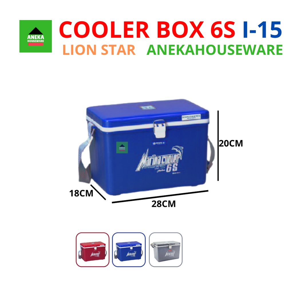 Marina Cooler Box 6s Es Marina Lion Star 5.5 Liter