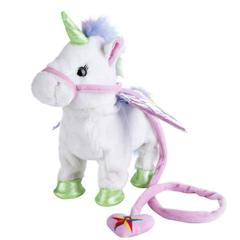 Boneka Walking Unicorn Doll Boneka Unicorn Boneka Kuda Poni Boneka Anak Boneka Murah Boneka Bergerak
