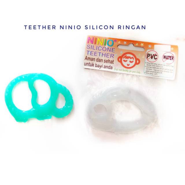 Ninio Mainan Silicone Gigitan Bayi Teehter 6101 BPA FREE SNI