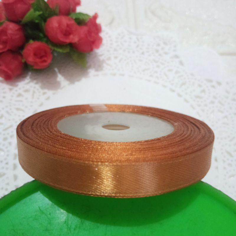 

1roll Pita Satin 1cm Brown