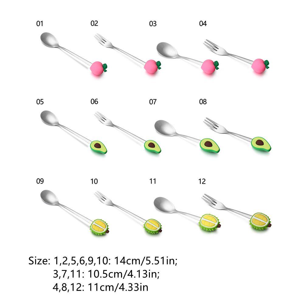 Top Tea Spoon Accessories Sendok Teh Sendok Kopi Peralatan Dapur Kreatif