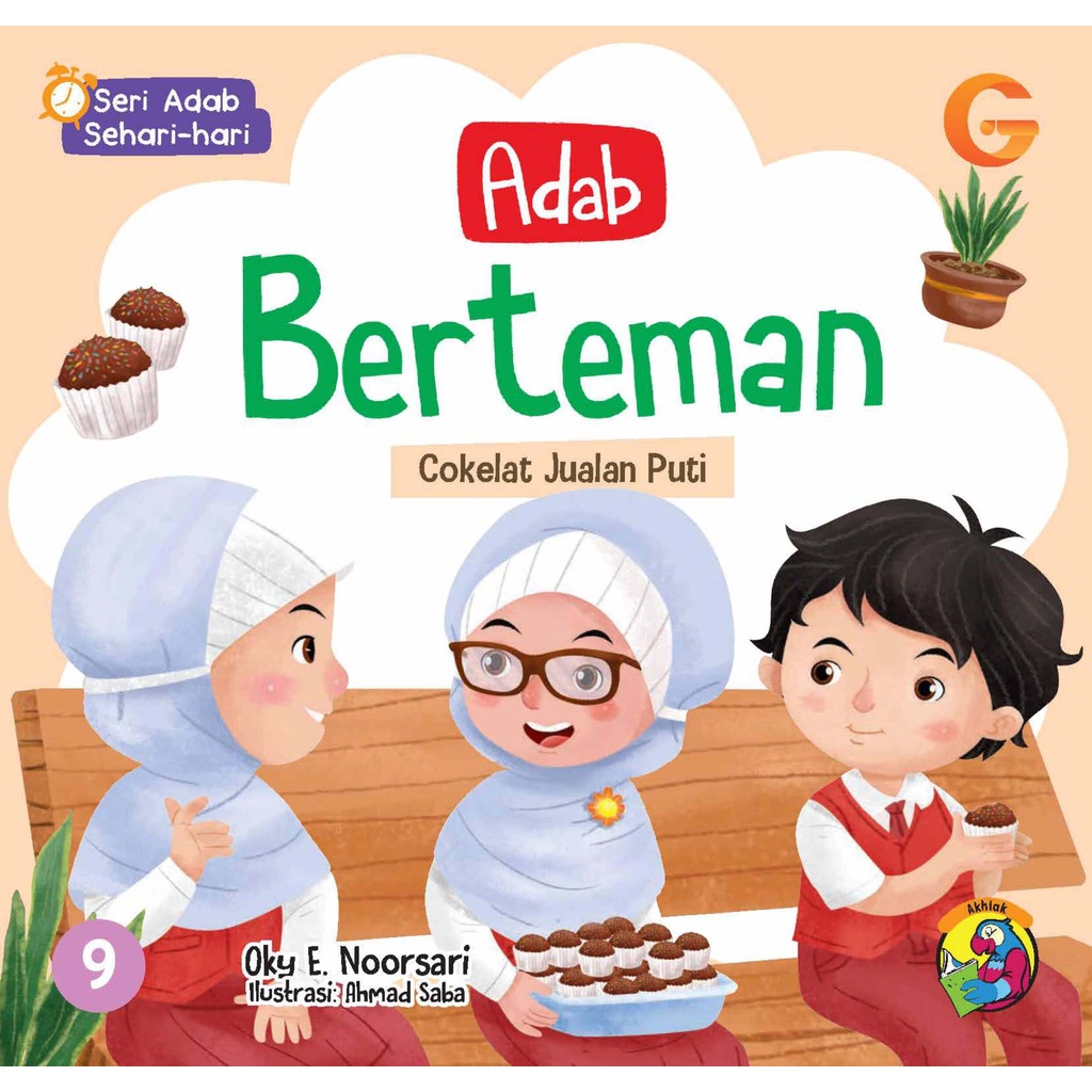 Buku Seri Adab Berteman - Gema Insani 100% Original