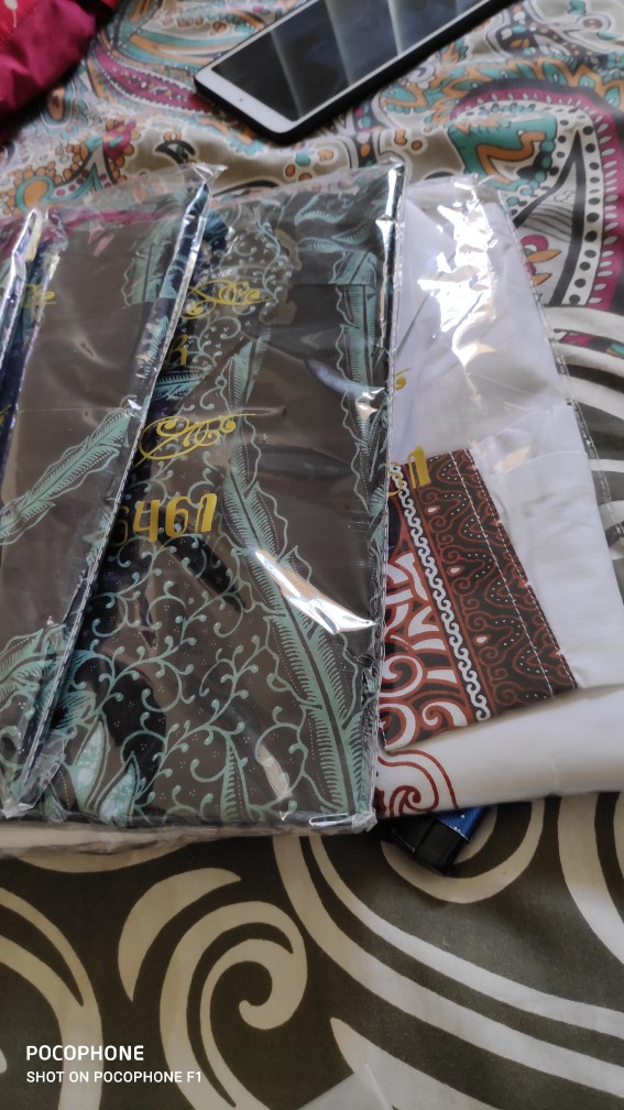 Peksi Hijau Kemeja Batik Pria Lengan Pendek Full Furing By Batik Rafanda