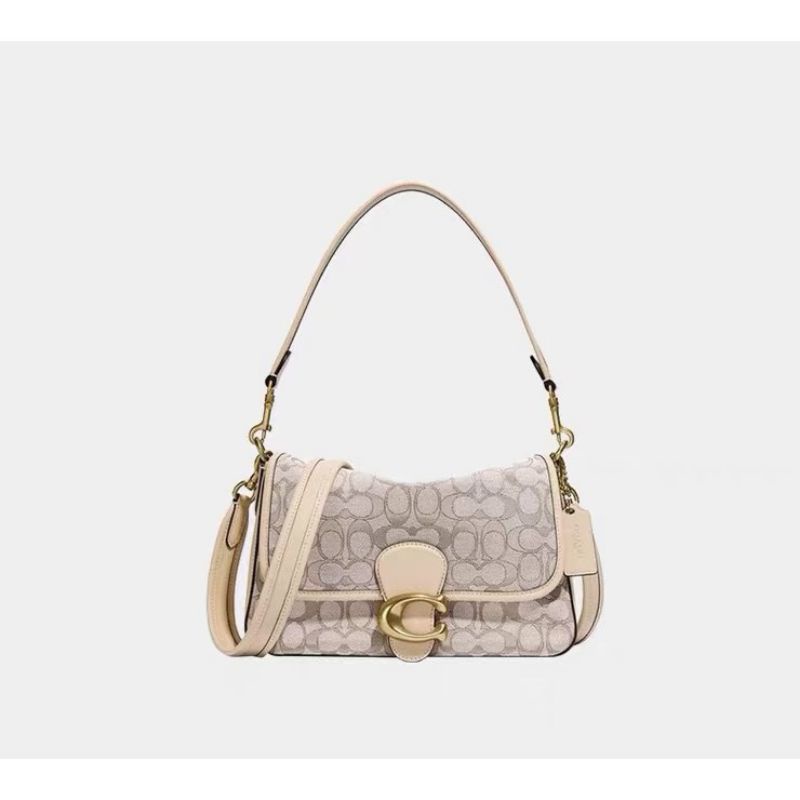 Coach Soft Tabby Shoulder Bag In Signature Jacquard(C4821)