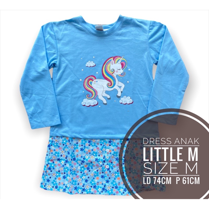 DRESS ANAK CEWEK LITTLE M / ROK ANAK CEWEK LITTLE M / GAUN ANAK KUDA PONI LITTLE M / ROK ANAK PEREMP