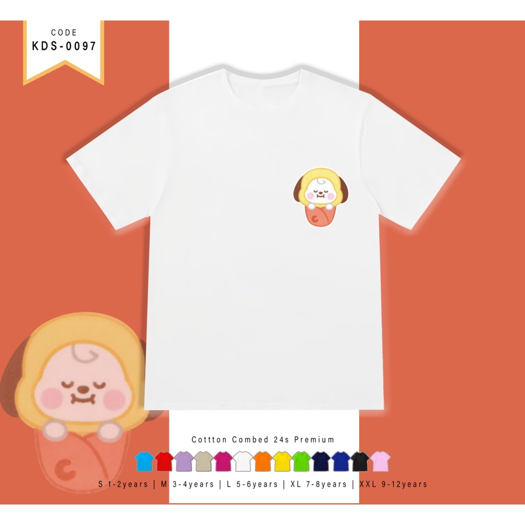 KAOS ATASAN ANAK ADEM DAN LEMBUT / TERIMA CUSTOM / BTT21 BABY SIDE TEMURAH / RESELLER WELCOME