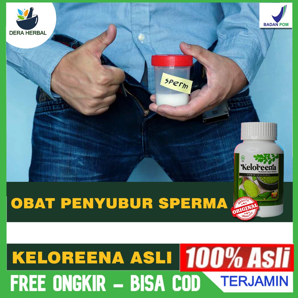 Obat untuk bikin seperma encer sperma encer pengental sperma Keloreena Daun Kelor Asli