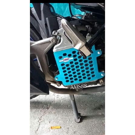 COVER RADIATOR HRC TUTUP COVER RADIATOR VARIO 125 150 VARIO PCX LOKAL ADV ALUMINIUM CNC VARIASI MOTOR