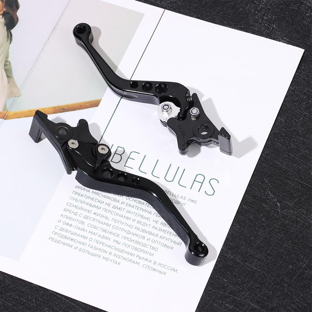 Populer 1pasang Handle Rem Motor CNC Adjustable Stang Motor