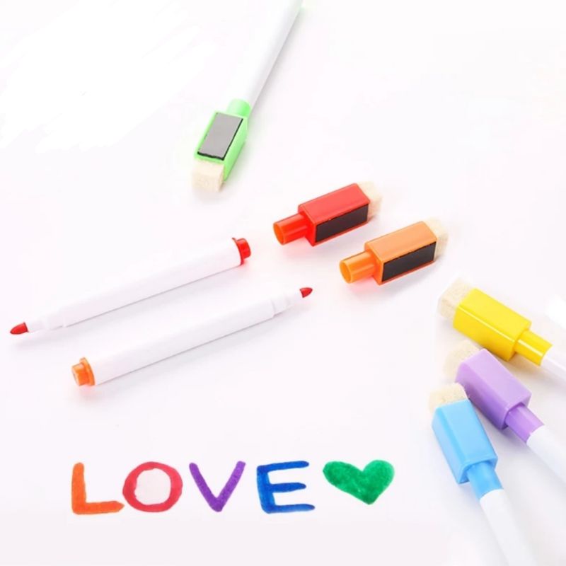 

Spidol Anak Warna Magnet, Spidol Whiteboard Papan Tulis Mini