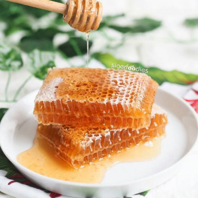 

SARANG MADU MELIFERA 500 GRAM (honey comb premium) by @dessertreceh