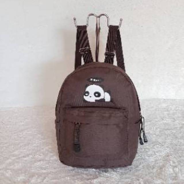 Tas ransel mini backpack ada port buat handset