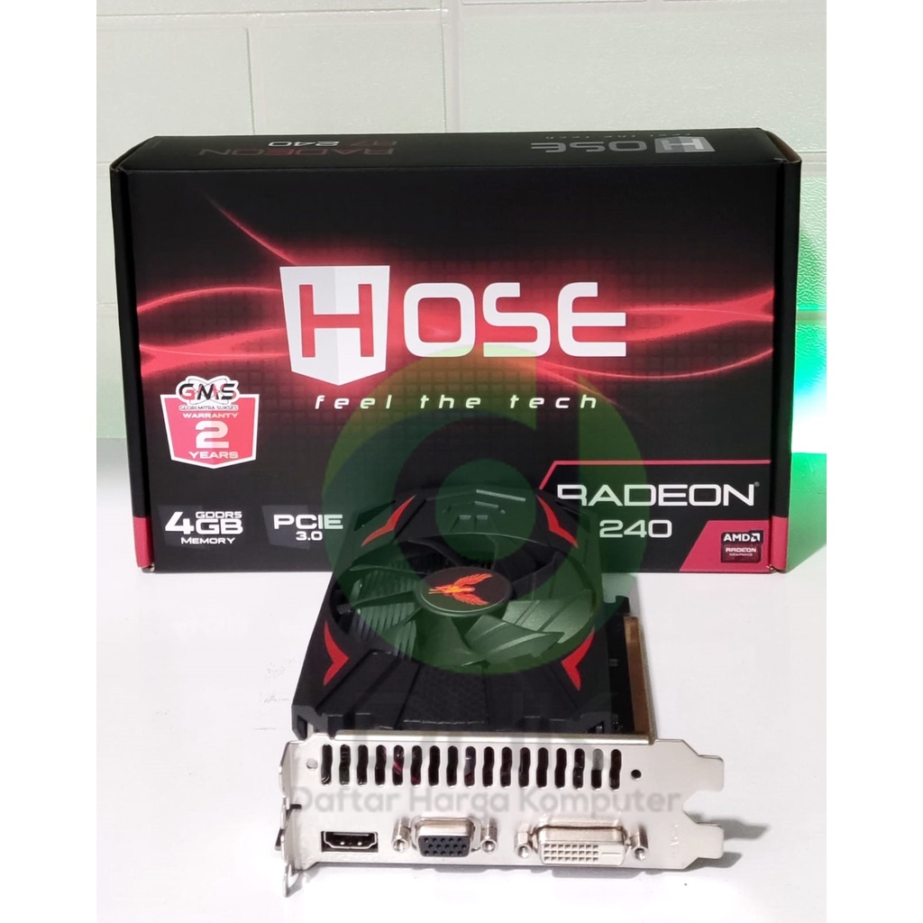 VGA Hose AMD Radeon R7 240 4GB DDR5 GARANSI RESMI