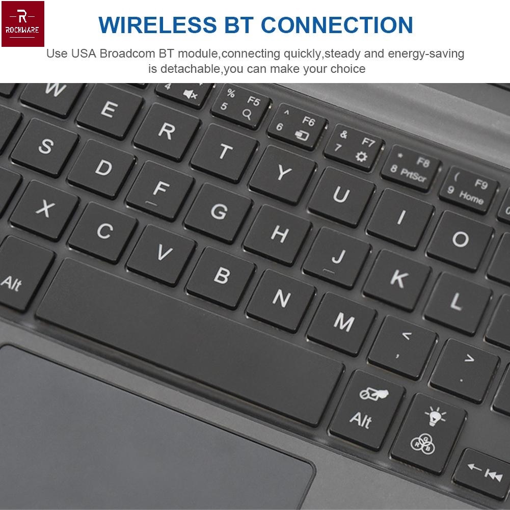 SF-1087D - Bluetooth Keyboard for Surface Go/Go 2/Go 3 - Keyboard Magnetik Khusus Untuk Microsoft Surface Go/Go 2/Go 3