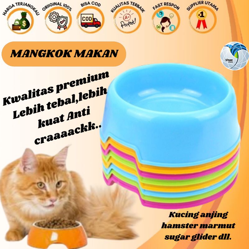 TEMPAT MAKAN MINUM KUCING ANJING MANGKOK KUCING ANJING