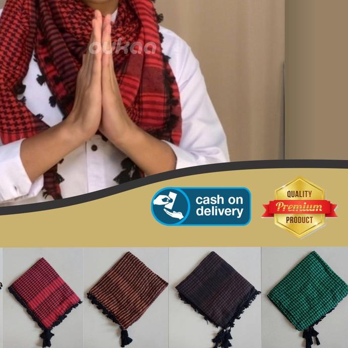 Sorban Arab premium murah/Sorban Gaul/Sorban Palestina