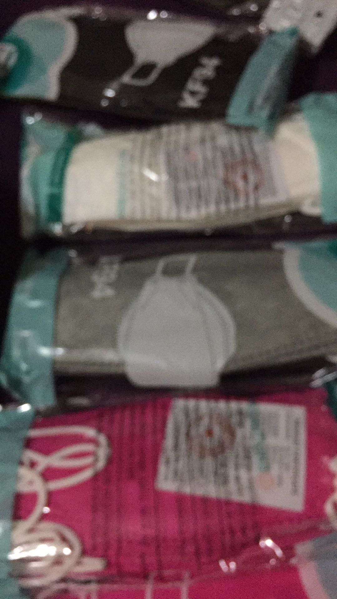 3pcs Masker Holder Tempat Masker Mika Transparan Import