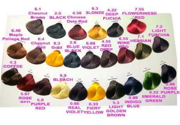 semir rambut warna FEVES Ukuran 60ml