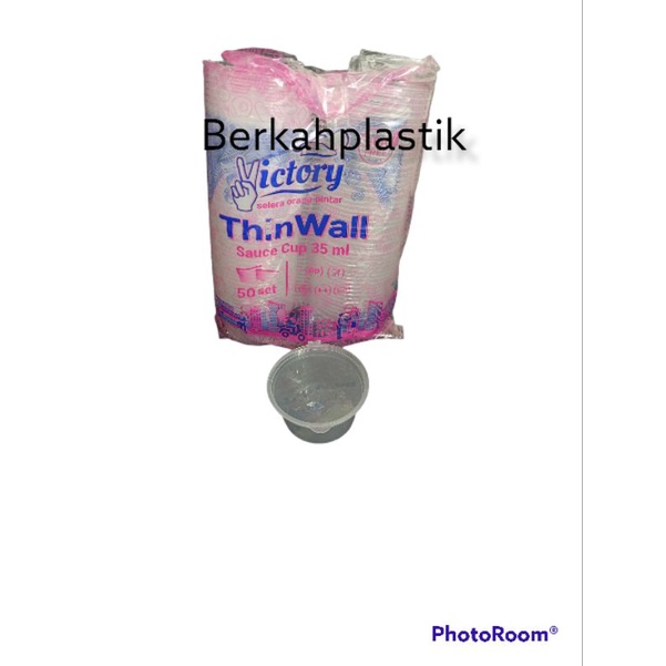 

cup saus/sambel 35 ml