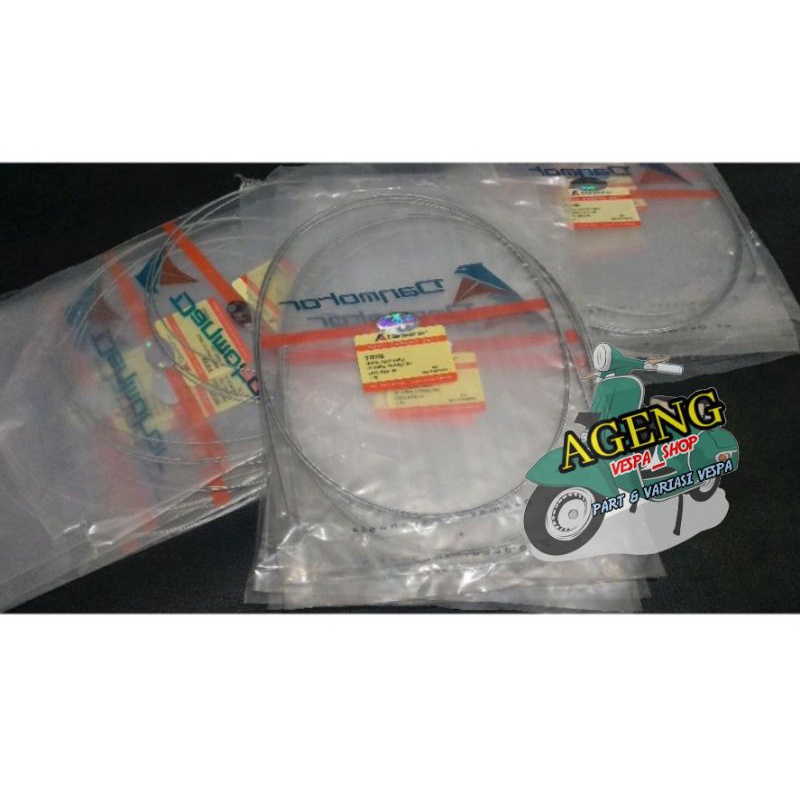 SELING REM BELAKANG VESPA  danmotor kawat rem belakang vespa
