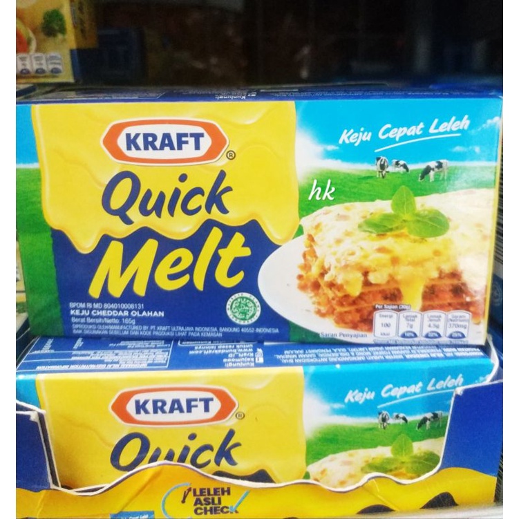 

KRAFT QUICK MELT 165GR