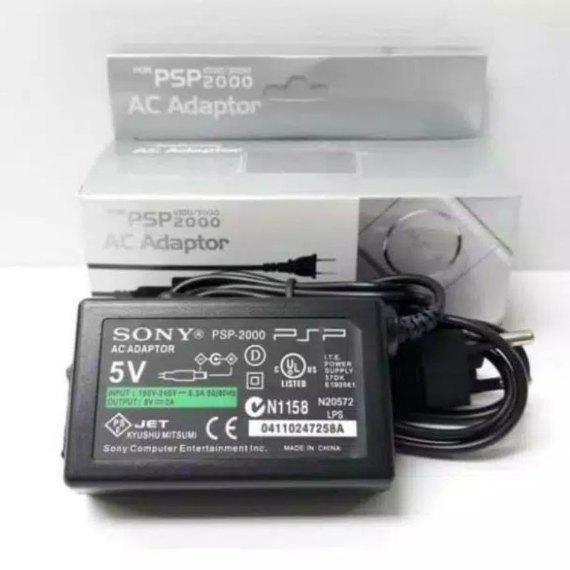 ADAPTOR PSP CHARGER PSP SERI 1000/2000/3000