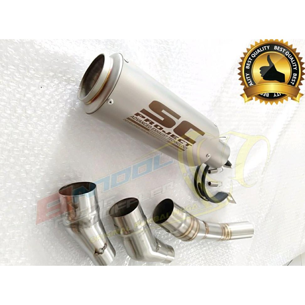 Knalpot Sc Project Crt  Ninja 250 Fi