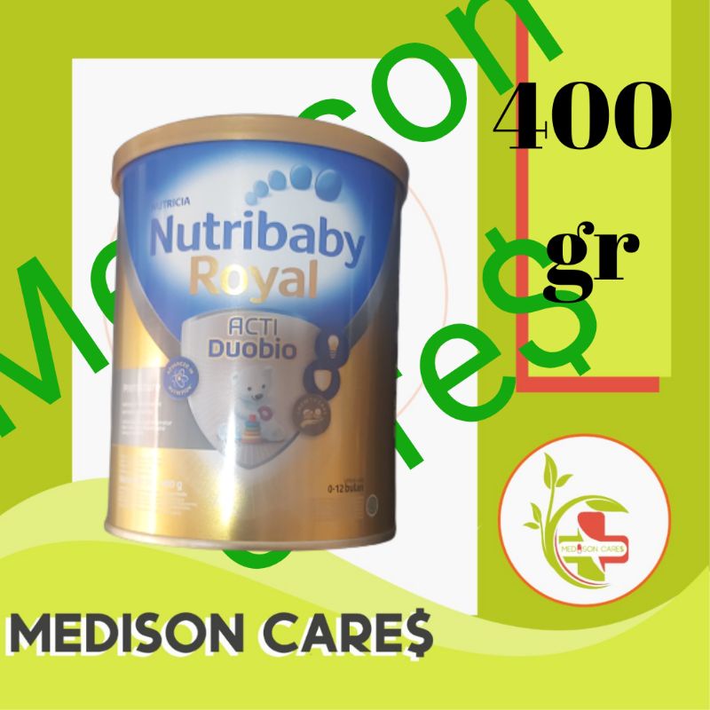 nutribaby royal acti duobio 0-12 bulan susu premature | kaleng 400 gr