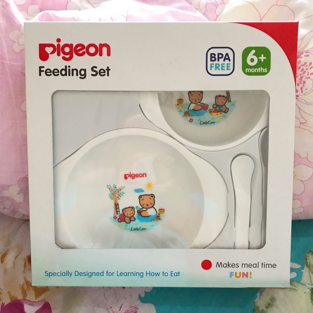 Pigeon Feeding Set 6+ Bulan