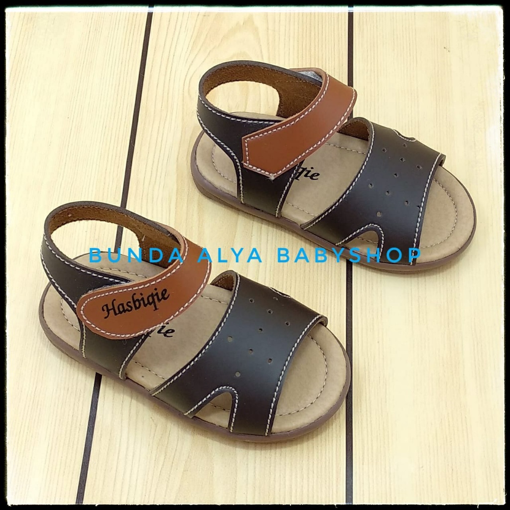 Sandal Anak Laki 6 Bulan 1 Tahun COKLAT - Sendal Anak Laki - Sepatu Sendal Anak Balita Size 22 - 24