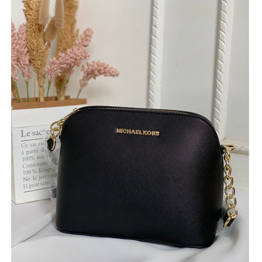 [COD] TAS SELEMPANG BRANDED | TAS WANITA MK100 LOGO DOME CROSSBODY BAG PREMIUM IMPORT | TAS FASHION 